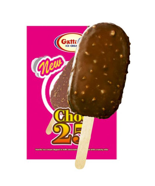 Choc25 Ice Cream Lollies (Per Box)