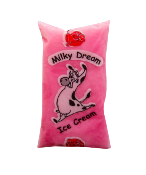 Milky Dream Icy Treat (Per Pack) - Strawberry