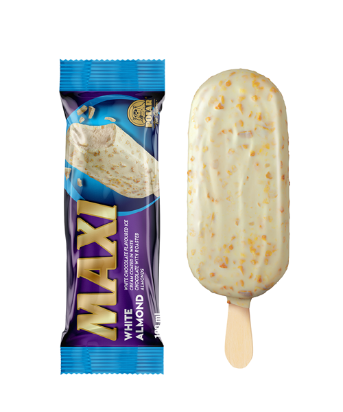 Polar Maxi Almond White Ice Cream Lollies (Per Box)