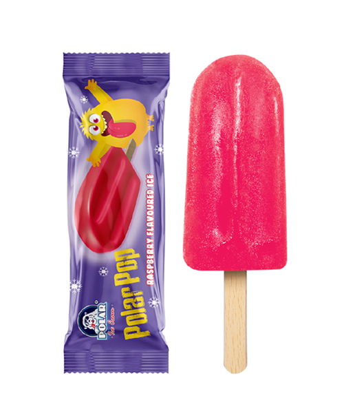 Polar Pop Raspberry Ice Lollies (Per Box)