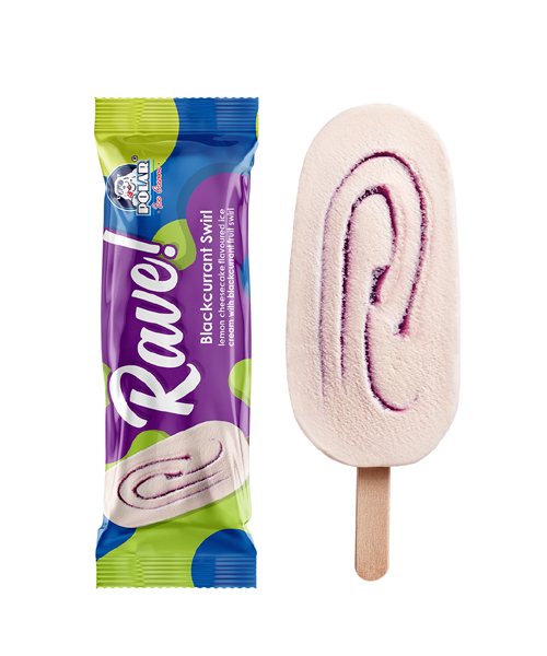 Polar Rave Blackcurrant Ice Cream Lollies (Per Box)