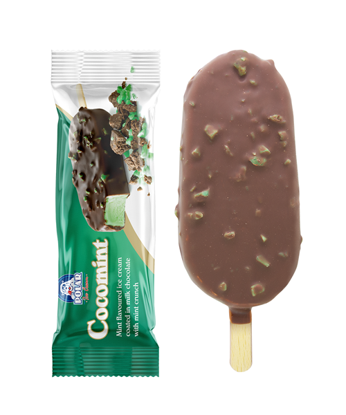 Polar Coco-Mint Ice Cream Lollies (Per Box)