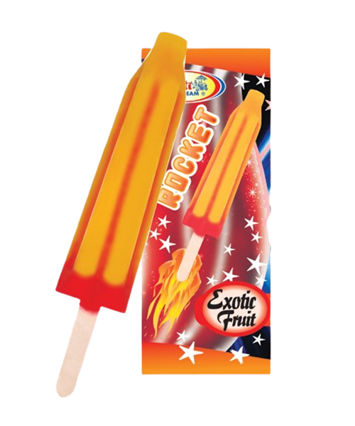 Rocket Exotic Fruit Ice Lollies (Per Box)