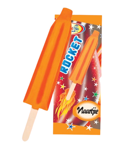 Rocket Naartjie Ice Lollies (Per Box)